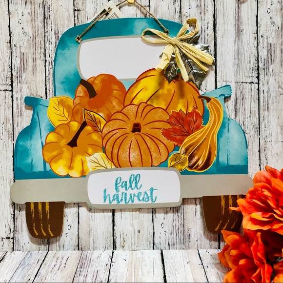 Hobby Lobby Other - Farmhouse Rustic Blue Truck Wall Hanging